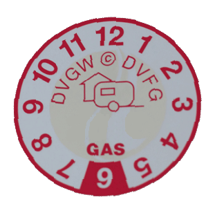 Betriebsdruckaufkleber 30 mbar Aufkleber Gas Druck Pflicht für G607  Gasabnahme Gasprüfung keine Flüssiggaseinspeisung über diesen Anschluss!